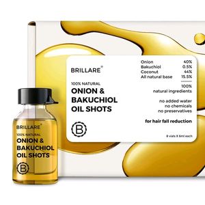 Onion &amp; Bakuchiol Oil Shots For Hair FallReduction