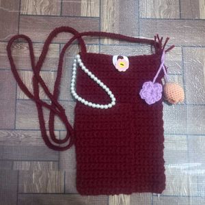 Crochet Cell Phone Bag