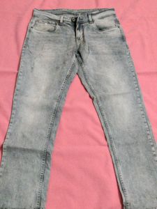 Men's Light Wash Jeans