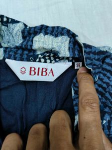 Printed Blue Jacket
