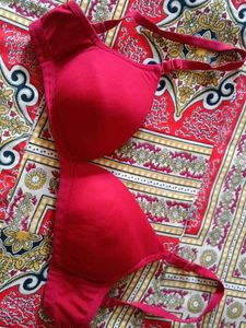 Maroon Padded Bra