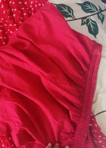 Red Polka Dot Maxi Suit with pants