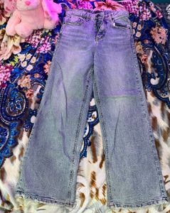 Light Wash Wide Leg Jeans