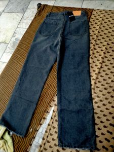 Branded grey jeans