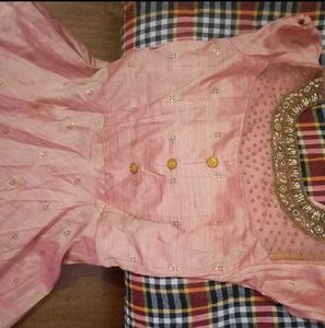 💗💥Pink Ethnic Gown