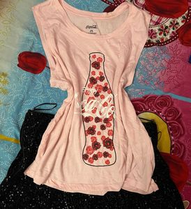 pink Luxury cocakola top