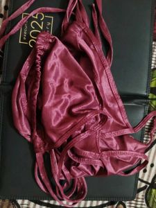 Satin Bikini Set