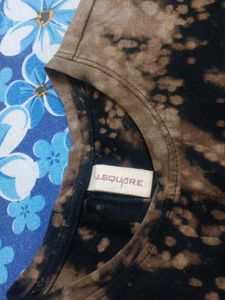 Bleach Tie-Dye Graphic T-Shirt