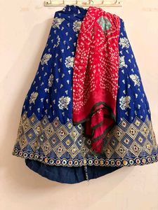 Royal Blue Lehenga Choli Set