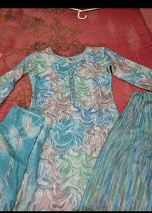 Abstract Print Dress