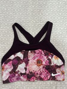 Nike Floral Sports Bra M