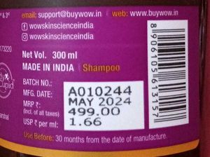 WOW Skin Science Anti-Hairfall Conditioner