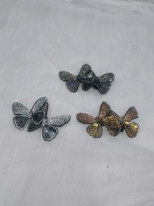 Butterfly Hair Clip Set