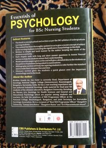 Essentials Of PSYCHOLOGY for Bsc Nursing