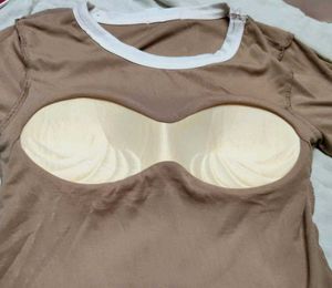 Brown Ringer Tee