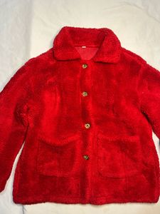 Red Fur Jacket❤️
