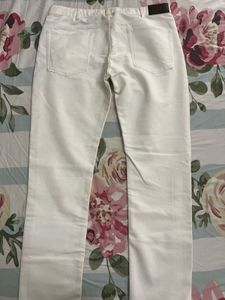 BLK Series White Denim Jeans