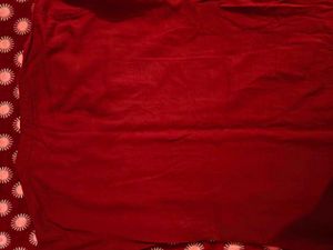 Maroon Cotton Kurta
