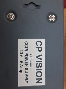 Cp Vision 4 Channel Cctv Power Supply [ New ]