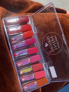 PERSONI Matte Mini Liquid Lipsticks- Set of 9