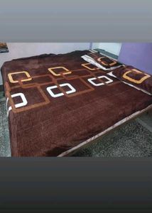 Price Drop Double Bed Woollen Bedsheet