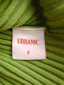 Lime Green Ribbed Polo Top