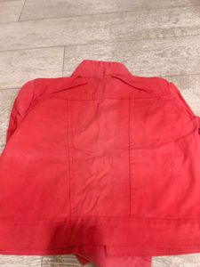 Red Denim Jacket