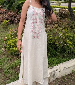 Elegant Embroidered Kurta Set