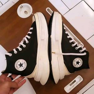 Classic Black High-Top Converse Sneakers