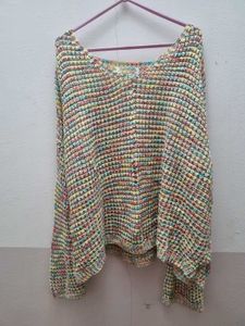 Oversized Wool Top