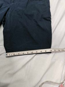 Men's Navy Blue Chino Shorts