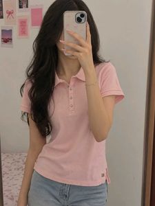 Cute Pink Polo Shirt