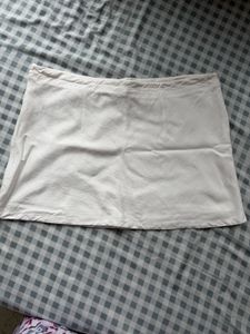 H&amp;M White Mini Skirt
