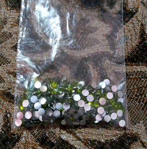 Green Rhinestones