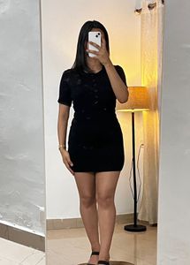 Chic Black Mini Dress