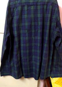 People Brand Plaid Flannel Shirt 44 Regula