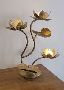Lotus Flower Candle Holder