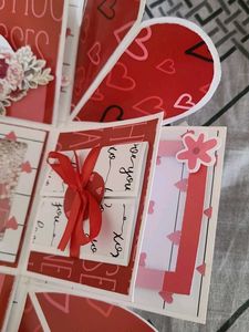 Handmade Valentine's Day Explosion Box