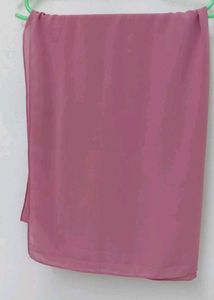 Pink chiffon dupatta