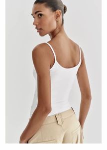 Zara Classic White Spaghetti Strap Top