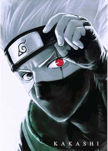 Kakashi Hatake Anime Art Print