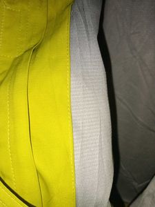 Yellow &amp; Grey Zip-Up Jacket