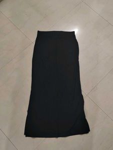 Sleek Black Ribbed Sleeveless Top