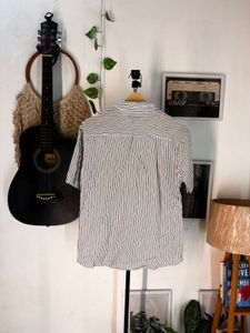 Men's Striped Short Sleeve Shirt