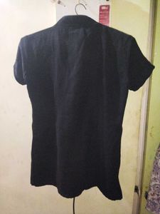 Stylish Black Short Sleeve Jacket