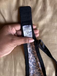 Animal Print Push Up Bra
