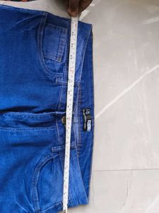 Blue Ripped Skinny Jeans