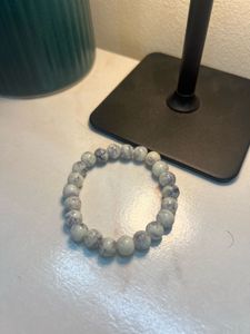 Set of 3 Beaded Bracelets and chain
