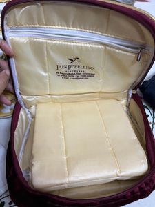 Mahroon Makeup Pouch