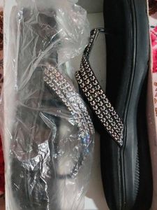 Sparkling Wedge Sandals